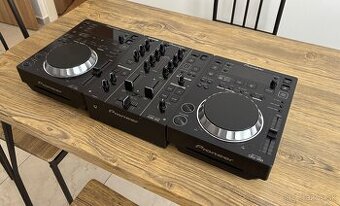 Pioneer CDJ 350 Mixpult komplet set