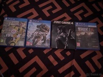predávam hry na ps4