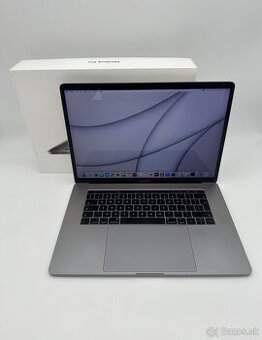 MacBook Pro 15" 2017 Space Gray s Touchbarom KOMPLET