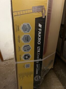 Podkrovné schody FAKRO LTK Energy 280cm - 120x60cm