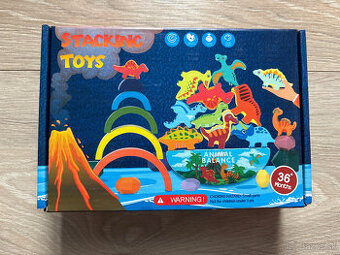 Drevená skladačka Montessori