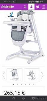 Decka jedalenska stolička 3v1