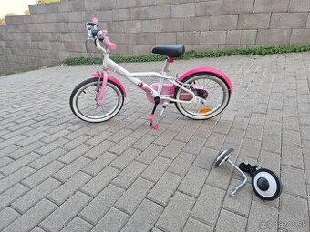 16" dievčenský bicykel BTWIN 500 Docto Girl