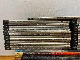 SCORE časopisy + DVD hry