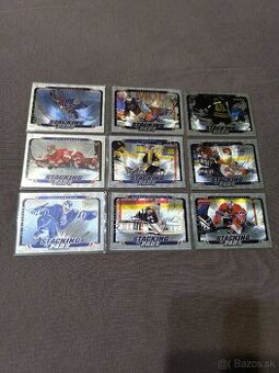 Hokejové kartičky - Pinnacle stacking the pads 1996