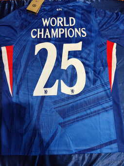 Dres Chelsea FC WORLD CHAMPIONS Zberateľský Unikátny Nový