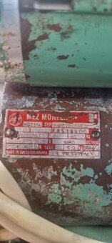 Predám mosadzné čerpadlo s el. Motorom