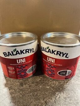 Farba na drevo/kov - sivá (101), hnedá (245), 2,5 litra