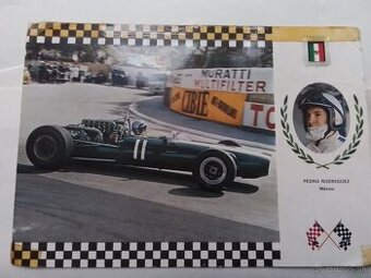 Formula 1- pohľadnica