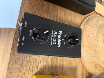 Predám reamp box RA-10 – pre pedále, štúdio aj experimenty