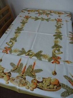 Kúpim tento retro vianočný obrus