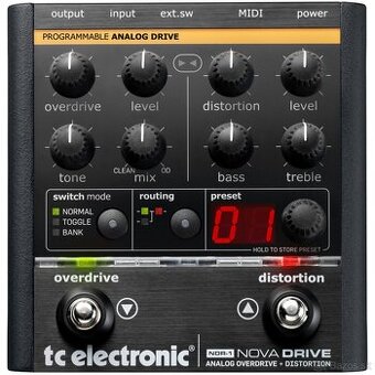 TC Electronic Nova Drive Overdrive / Distortion Pedal