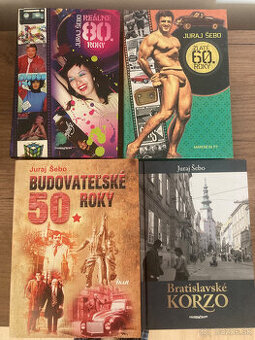 Juraj Šebo : 4 knihy pre "starších prešpurákov"