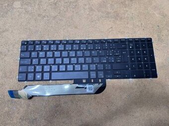 Predám použitú podsvietenú klávesnicu na notebook Dell 3579