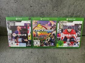 NHL 21, FIFA 21, Trackmania Turbo - Xbox One