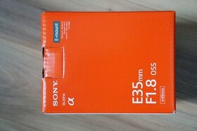 Sony E35mm F1.8 OSS