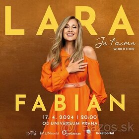 Lara Fabian Praha - predám 2 lístky na koncert 17.4.