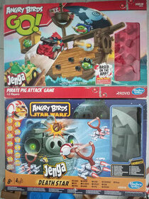 Angry Birds - Star Wars Jenga Death Star + Pirate pig GO