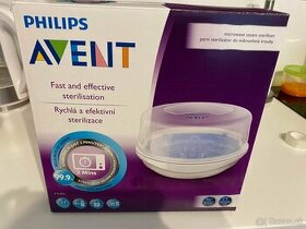 Odsávačka mlieka Philips Avent scf395+Philips Sterilizátor