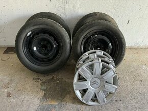 Letné pneu na plech. diskoch 4x108 65,1mm - 1