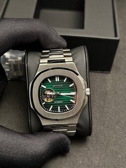 Seiko mod Nautilus Green