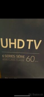 SAMSUNG UHD TV 6 series / 6000 class 152cm