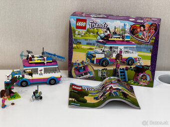 Lego friends Oliviaa a jej speciálne vozidlo