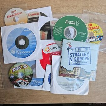 Rozne originalne CD a DVD 12 ks