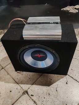 Subwofer+zosilňovač - 1