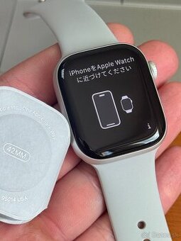 Apple Watch 10 42mm GPS Silver - neaktivovane, rok zaruka