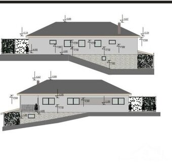 Predaj rozostavaného rod.domu s projektom Detva-Skliarovo - 1