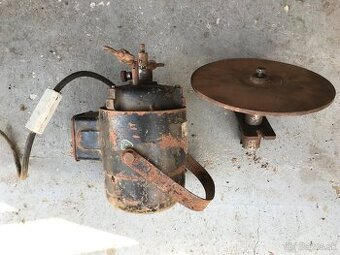 Strojcek na strihanie oviec - bruska, hlavice, noze