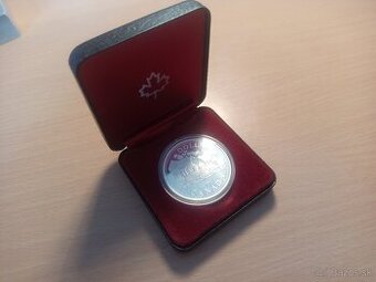 Transkanadská železnica 1981 PROOF – Investičné striebro