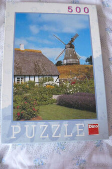 krásny domček puzzle 500 ks