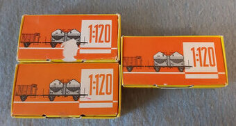 Vláčiky - 3x cisterna TT Zeuke