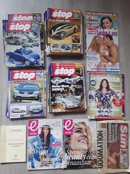 Casopisy ,rozne,stop, eva,tv,