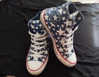 Converse Chuck Taylor All Star – modré, ako nové (37,5 EU)