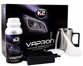 K2 VAPRON, aladinka, leštenie svetlometov
