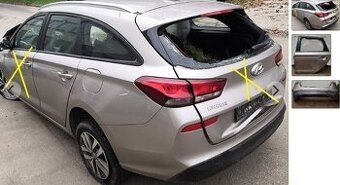 Hyundai i30 III CW 2020 predám Dvere ľavé zadné Zadný nárazn