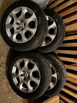 Disky R16 Alfa Romeo 159 + pneu Matador 215/55 R16 – komplet