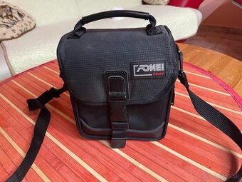 Retro taška na fotoaparát, menšiu kameru