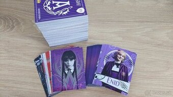 Zberateľské kartičky Panini Wednesday Mystery Trading Cards