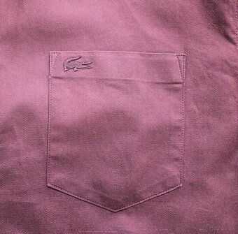 Lacoste - Pánska košeľa (bordová)