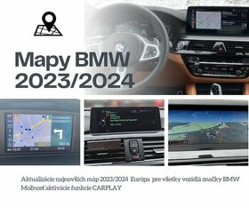 Aktualizácia máp navigácia BMW 2024  PREKLAD + Kodovanie