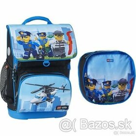 LEGO City Police Chopper školská taška 2set pre 1.stupeň
