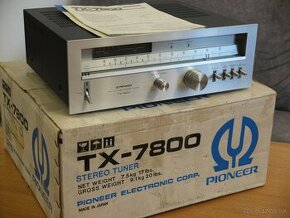 PIONEER TX-7800 Stereo tuner (1979-81)Top stav - 1