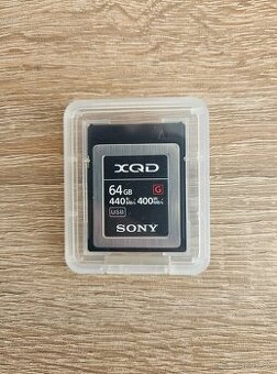 Pamäťová karta Sony XQD G 64 GB (440R/400W)