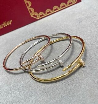 Cartier klinec s kamienkami
