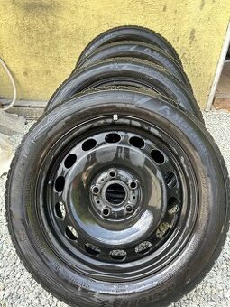 Predám letný komplet 5x112 Pneu 205/55/16