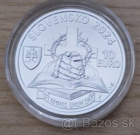 Predám strieborné zberateľské euromince BK - 1